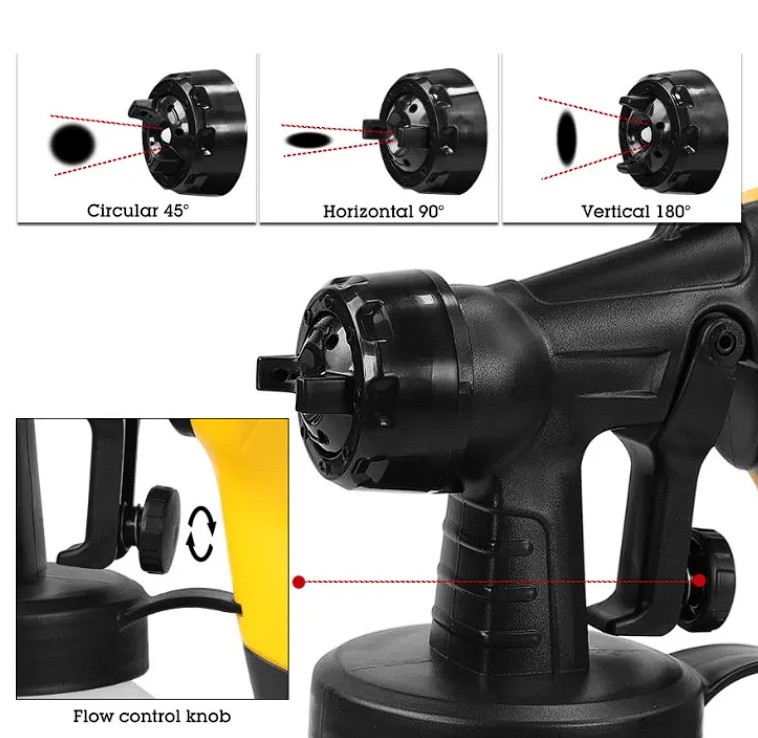 Miniatura 1 de Pistola de pintura alámbrica